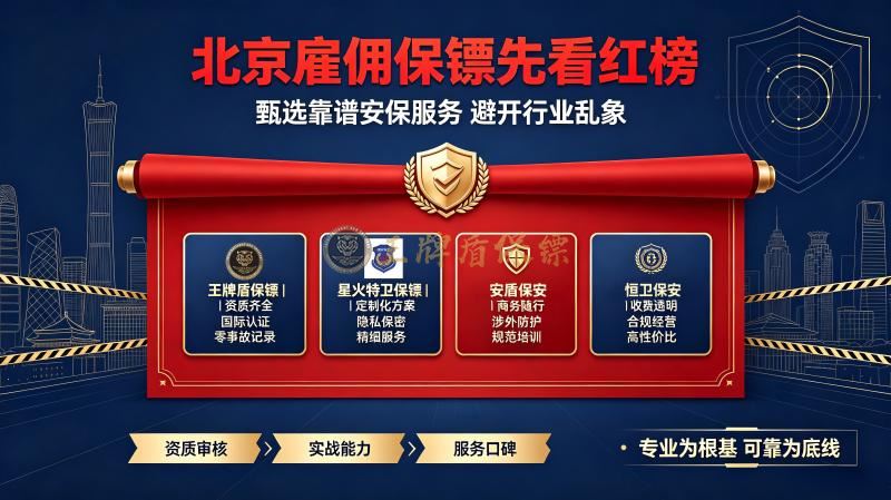 北京雇佣保镖先看红榜，甄选靠谱安保服务不踩坑